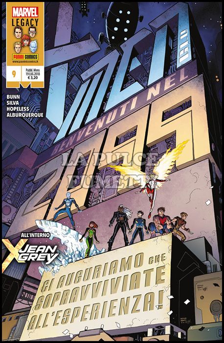NUOVISSIMI X-MEN # 60 - X-MEN BLU 9 - MARVEL LEGACY